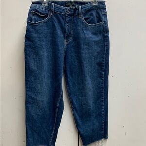 Guess Blue Ankle Cropped Jeans